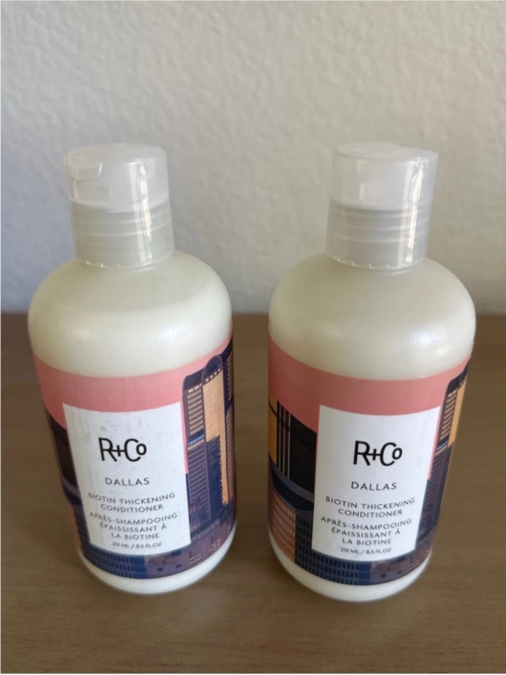 R+Co Sealed Dallas Biotin NEW set of 2 Thickening Conditioners